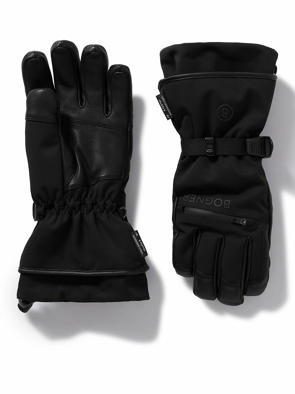 Photo: Bogner - Adriano R-TEX XT and Leather Ski Gloves - Black