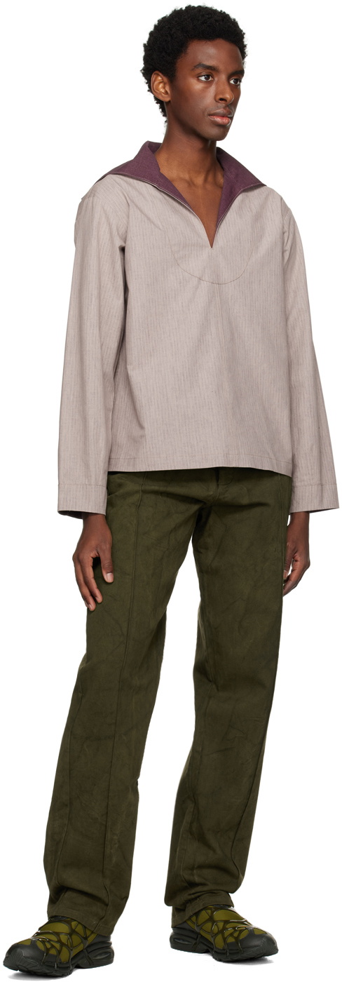 Mainline:RUS/Fr.CA/DE SSENSE Exclusive Green Nycola Jeans