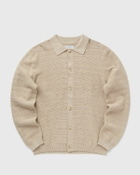 Edmmond Studios GIORGOS KNITED SHIRT Beige Mens Pullover