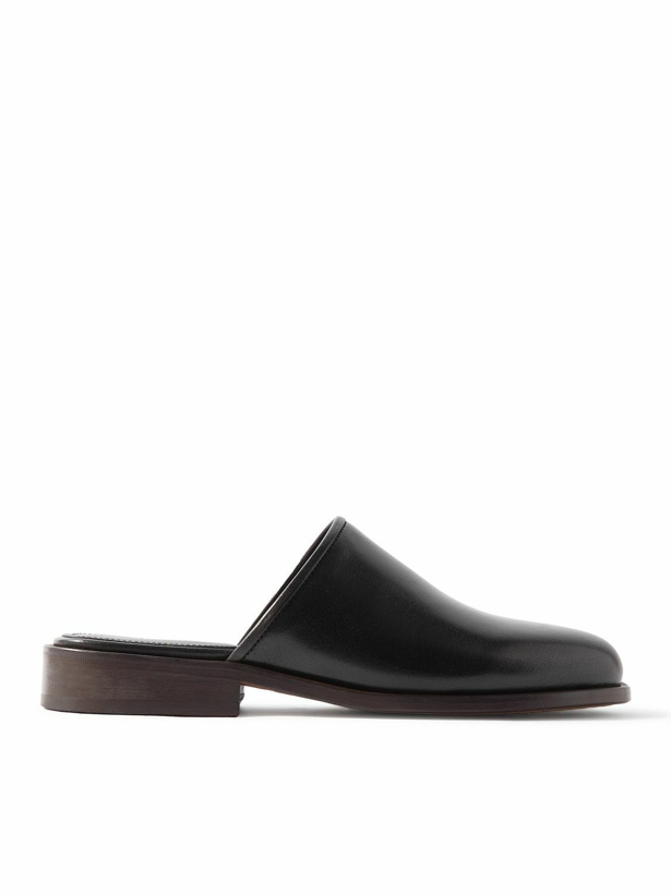 Photo: Lemaire - Leather Mules - Black