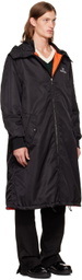 Valentino Black Insulated Coat