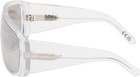 MM6 Maison Margiela Transparent Mask Sunglasses