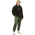 Clot Green Fleece Camo Columbia Jacket