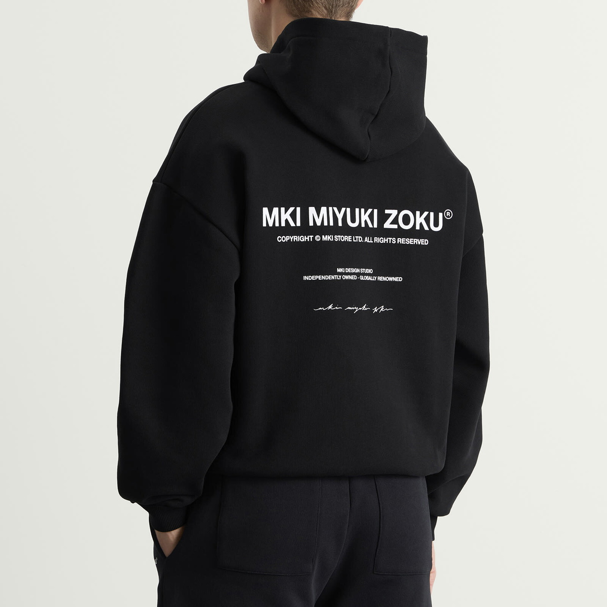 MKI Men's Design Studio Hoodie in Black