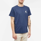 Isabel Marant Men's Zafferh Small Logo T-Shirt in Midnight