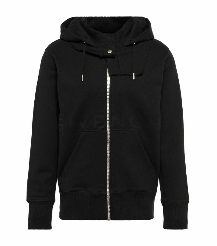 Photo: Givenchy - Slim-fit hooded sweatshirt