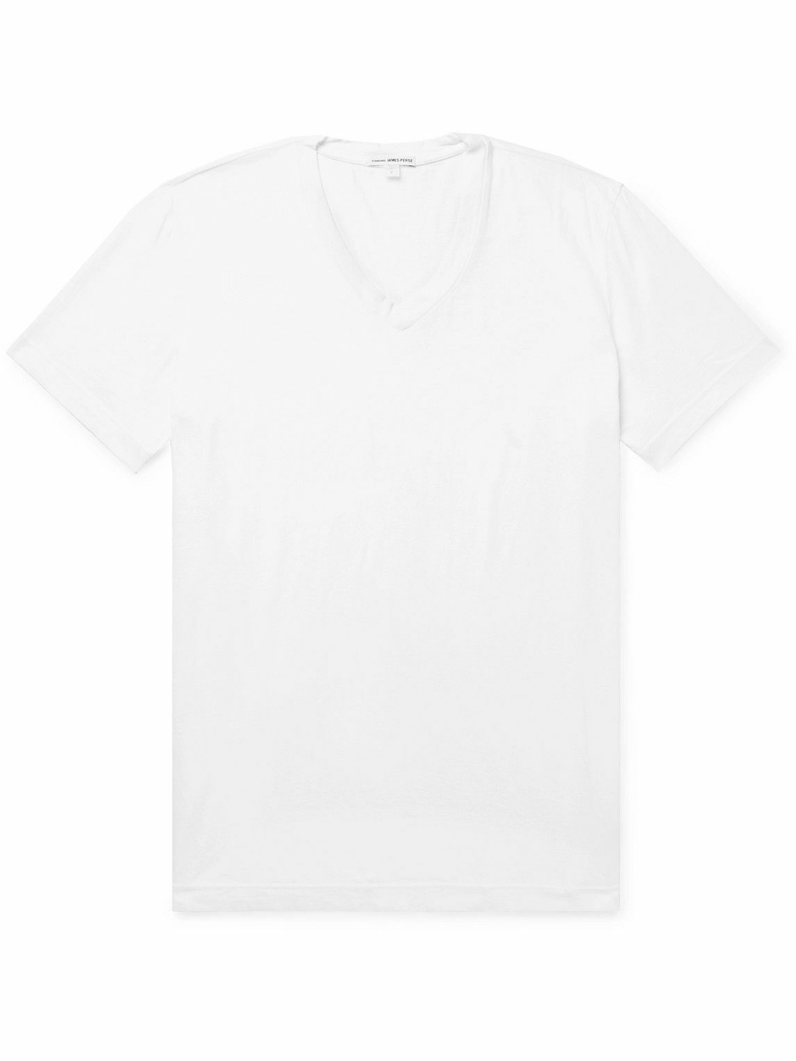 Photo: James Perse - Combed Cotton-Jersey T-Shirt - White