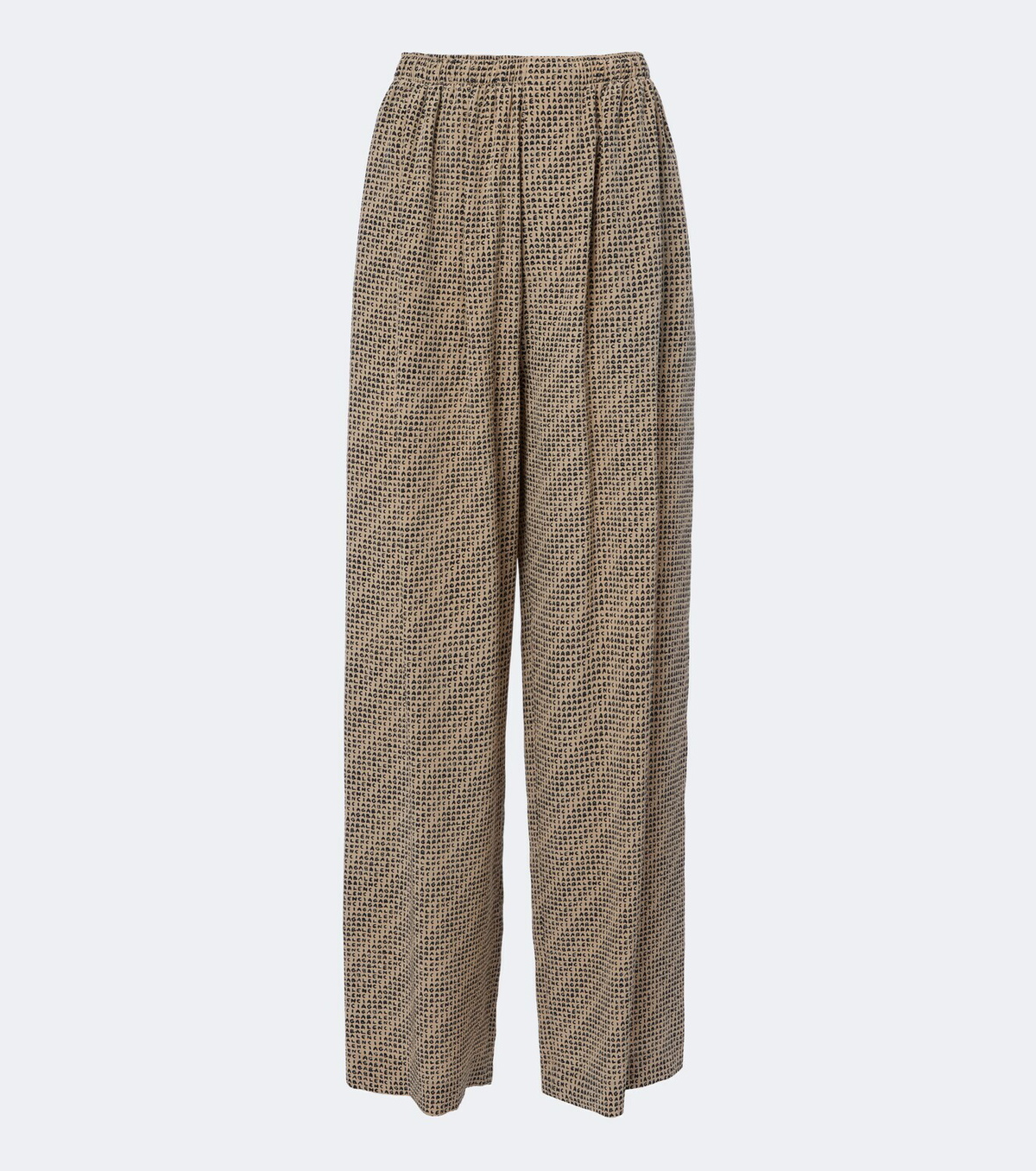 Balenciaga Logo silk pajama pants