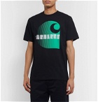 Carhartt WIP - Logo-Print Cotton-Jersey T-Shirt - Black