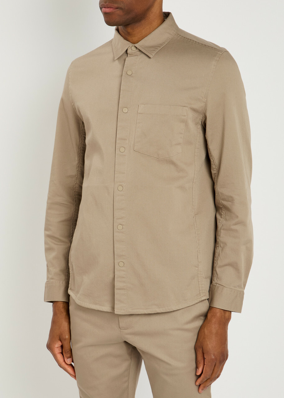 Lestrange Stretch-cotton Overshirt Beige