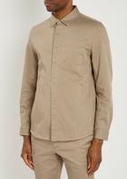 Lestrange Stretch-cotton Overshirt Beige