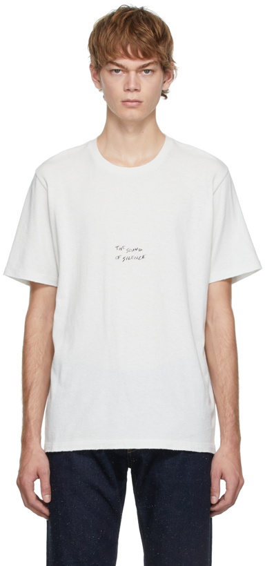 Photo: Saint Laurent Off-White 'The Sound of Silence' T-Shirt