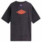 Air Jordan Men's Rair Air 85' T-Shirt in Black/Chile Red