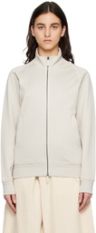ZEGNA Off-White Zip Sweatshirt