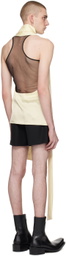 EGONlab Off-White Backless Shirt