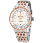 Breitling Navitimer Automatic Mens Stainless Steel and 18kt Rose Gold Watch U17326211G1U1