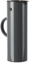 Stelton Grey Vacuum Jug, 1L