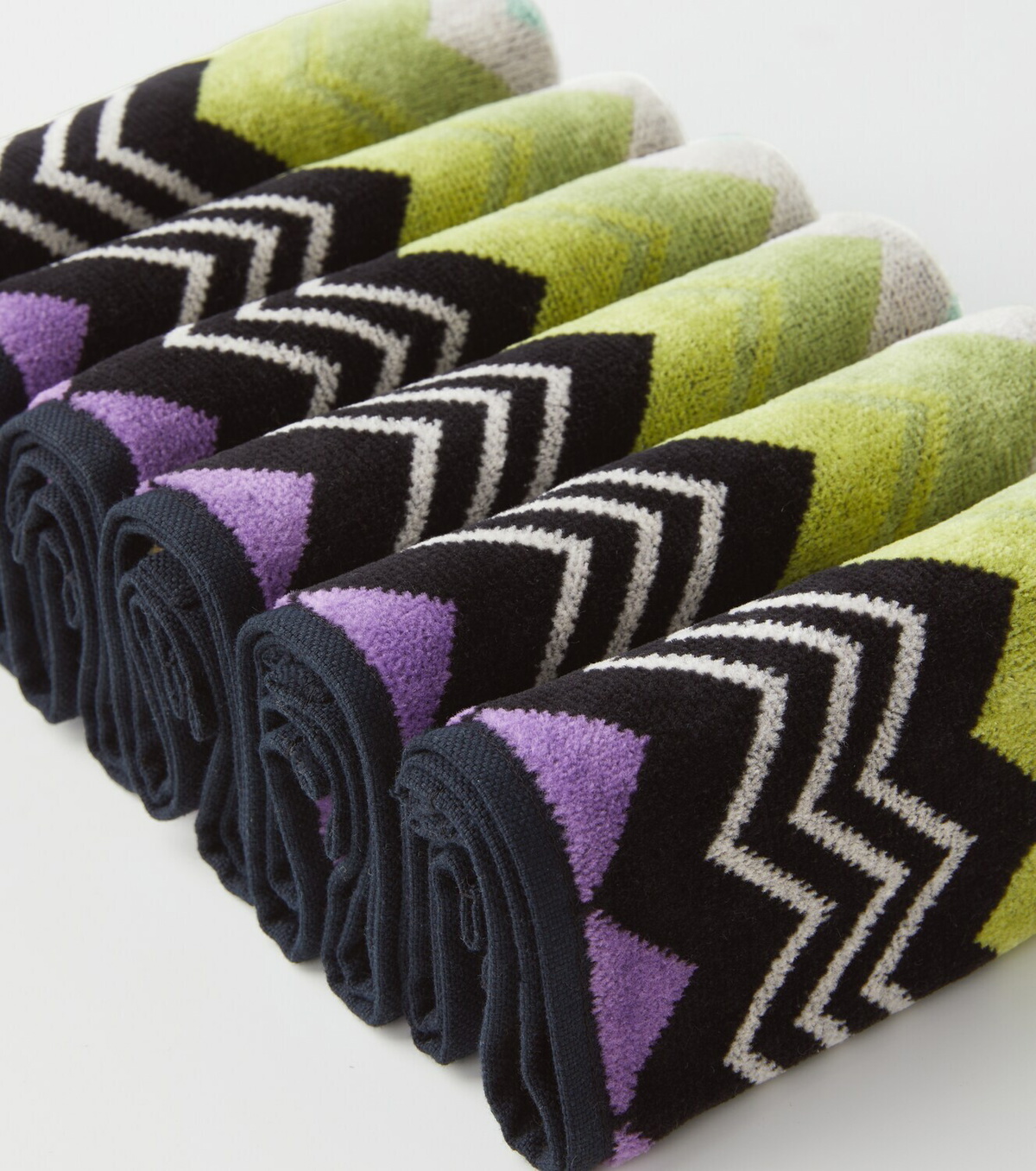 Missoni set of 6 face towels Missoni