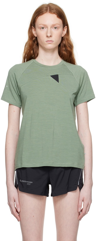 Photo: Klättermusen Green Fafne T-Shirt