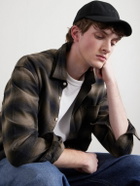 A.P.C. - Charlie Logo-Embroidered Wool-Blend Baseball Cap - Black