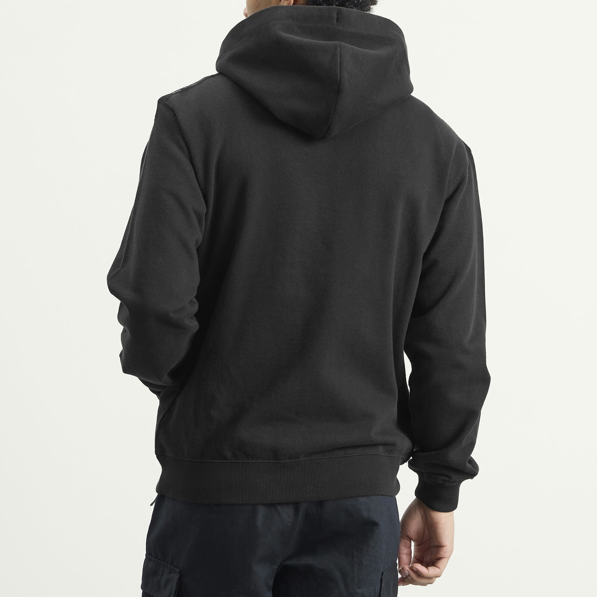 Maharishi Men's Kirin Embroidered Zip Hoodie in Black