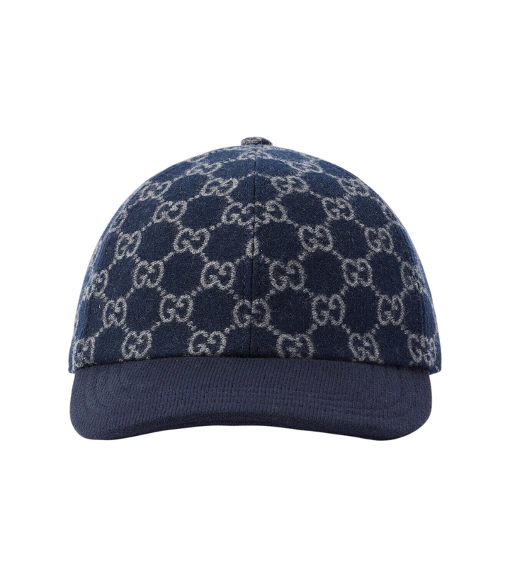 Photo: Gucci GG jacquard wool baseball cap