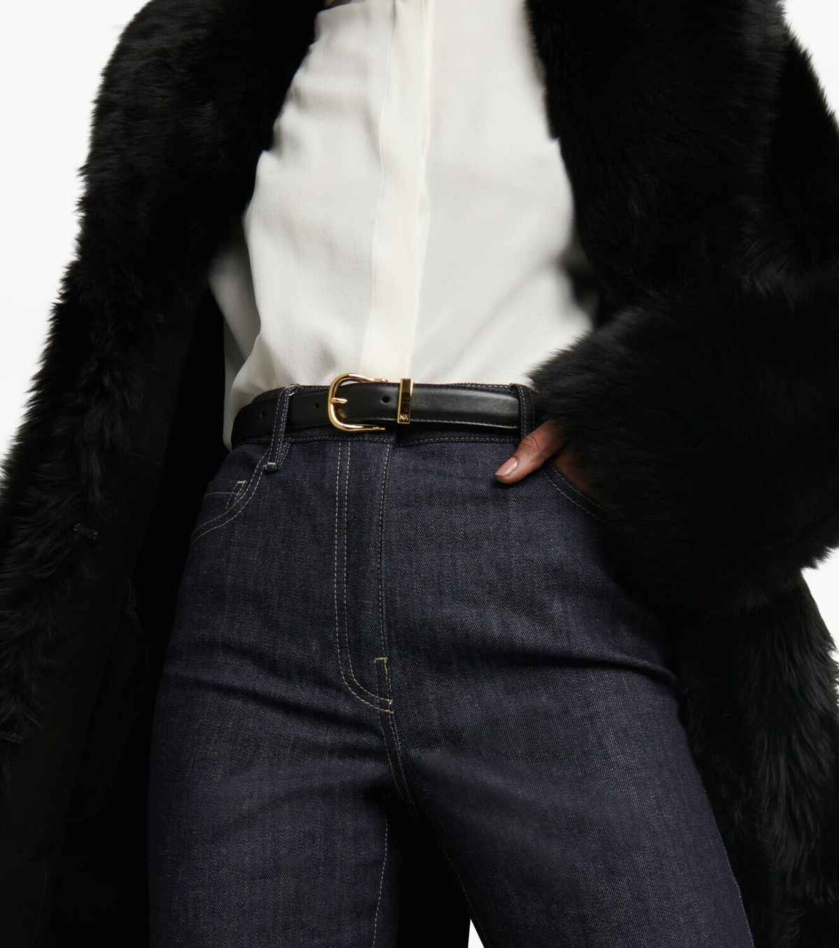 送料関税込★Nili Lotan★レザーベルト Nili Lotan - Louise leather belt Nili Lotan