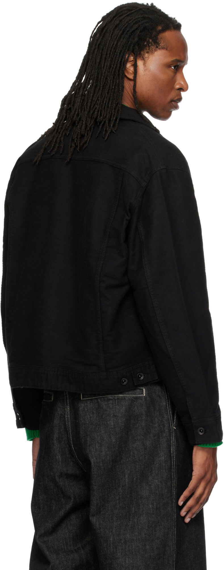 Studio Nicholson Black Cropped Jacket
