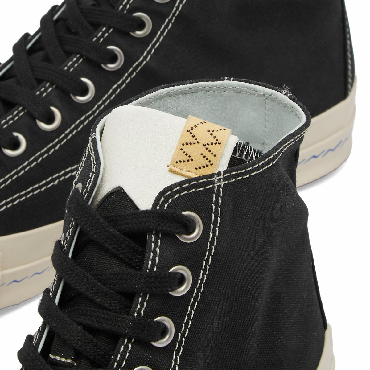 Visvim Men's Skagway Hi Sneaker in Black Visvim