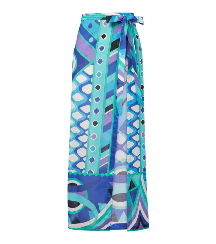 Photo: Pucci Vivara cotton beach cover-up