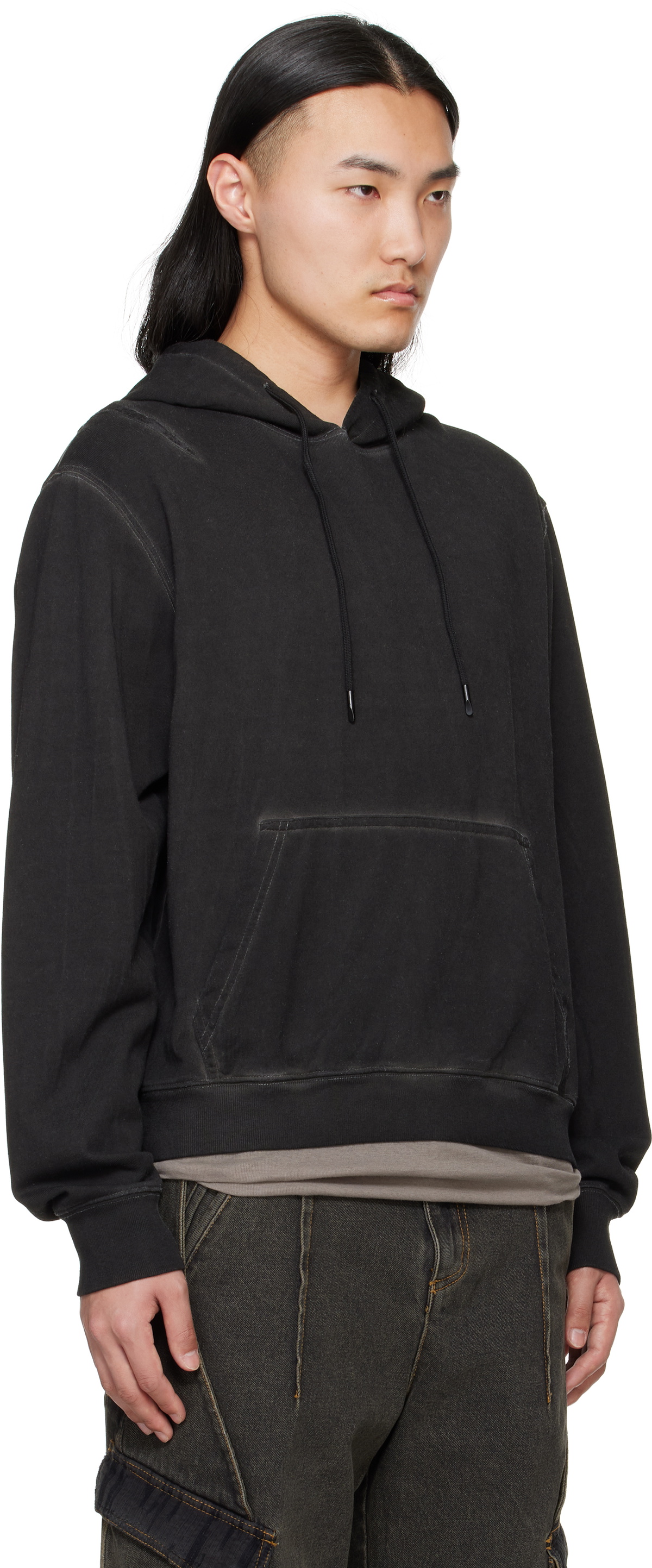 XLIM Black EP.7 01 Reversible Hoodie XLIM