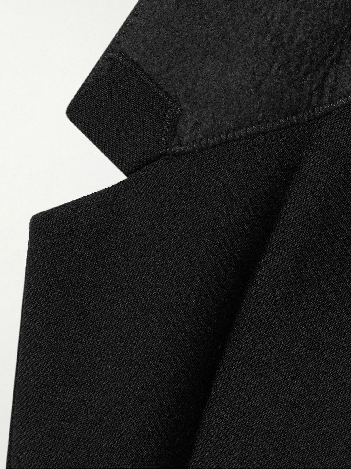 AMI PARIS - Wool-Twill Blazer - Black