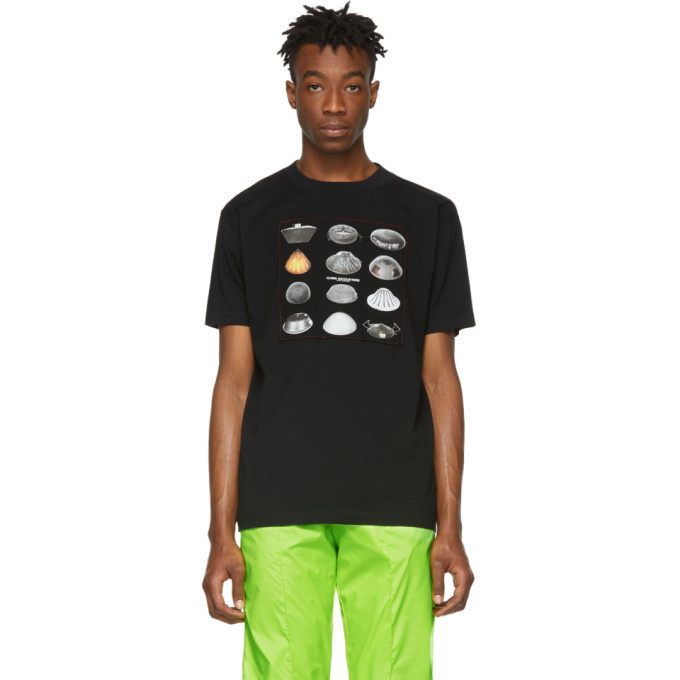Photo: Marcelo Burlon County of Milan Black Close Encounters Of The Third Kind Edition Spaceships T-Shirt