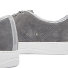 Lanvin Men's DBB1 High Shine Toe Cap Sneaker in Grey