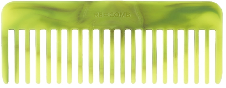 Photo: RE=COMB Yellow & Black Large Flexible Comb