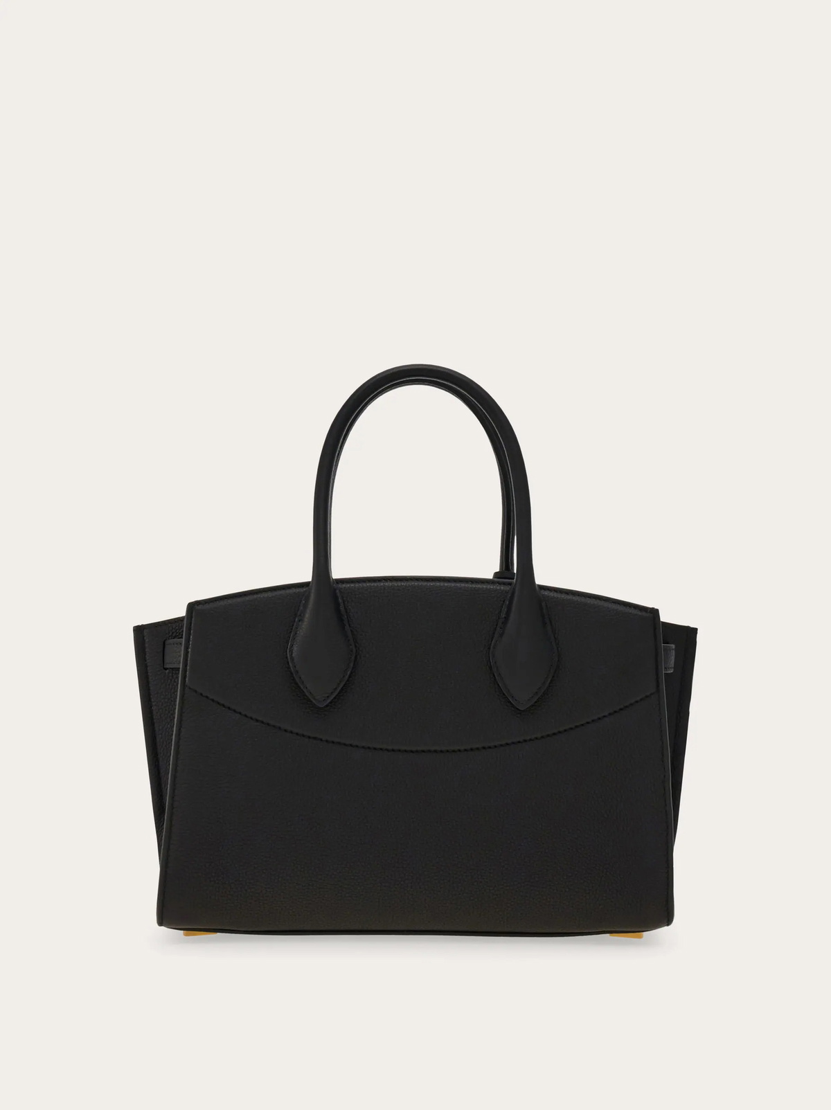 Ferragamo Womens New Ferragamo Studio Soft bag (M) in Black
