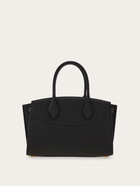 Ferragamo Womens New Ferragamo Studio Soft bag (M) in Black