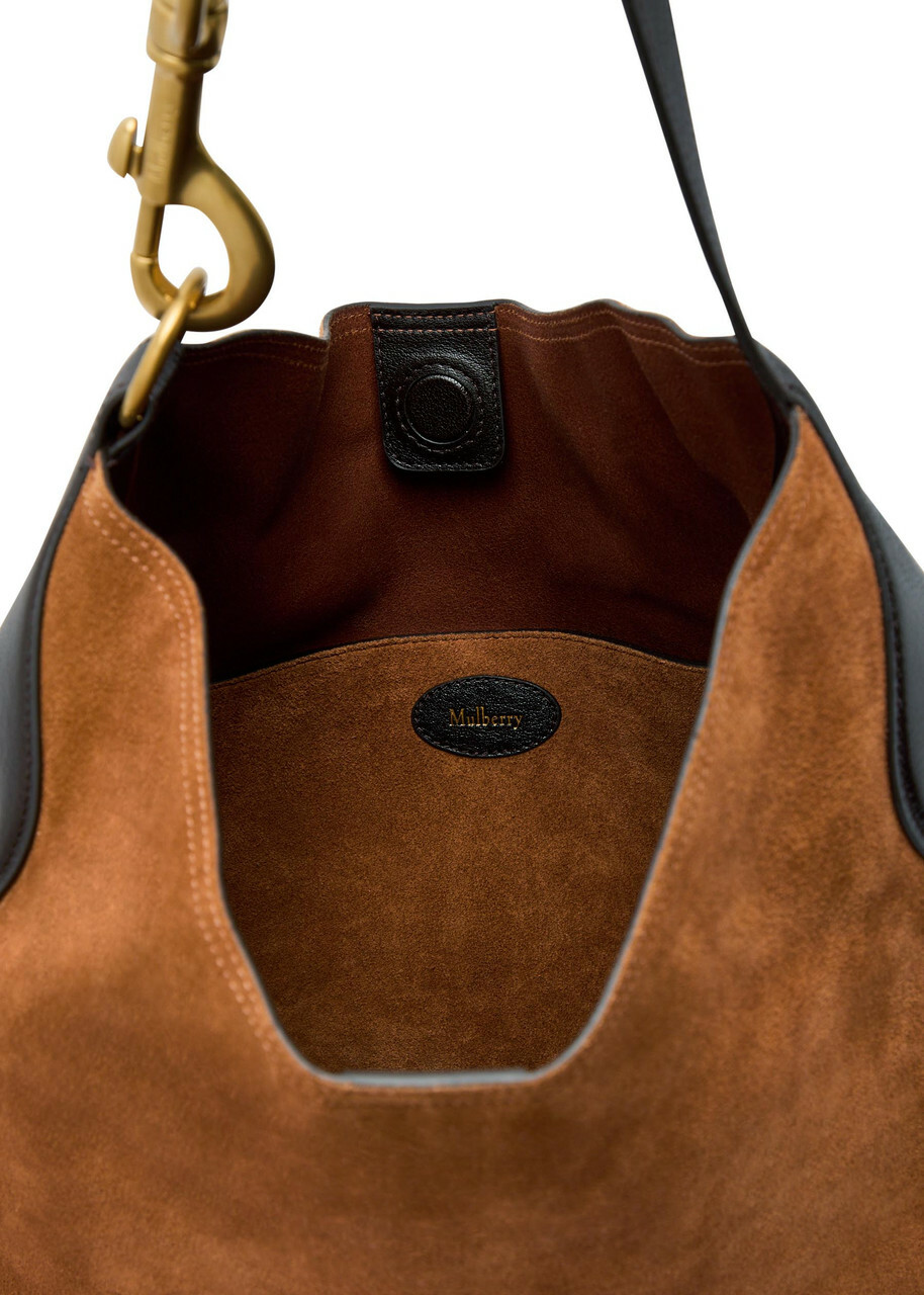 Mulberry Hackney Suede Shoulder bag - Brown - One Size