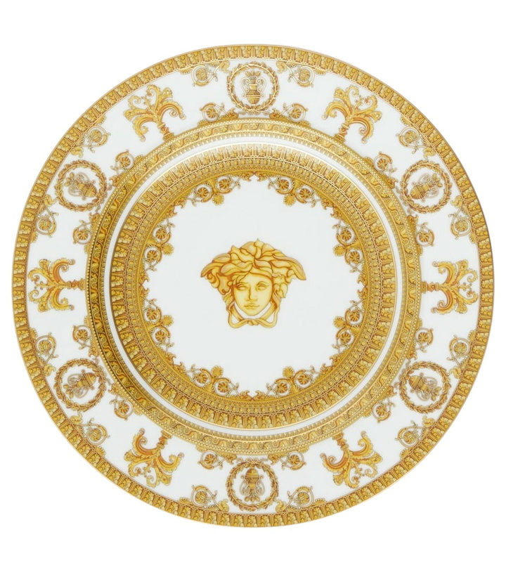 Photo: Versace Home Baroque Bianco plate