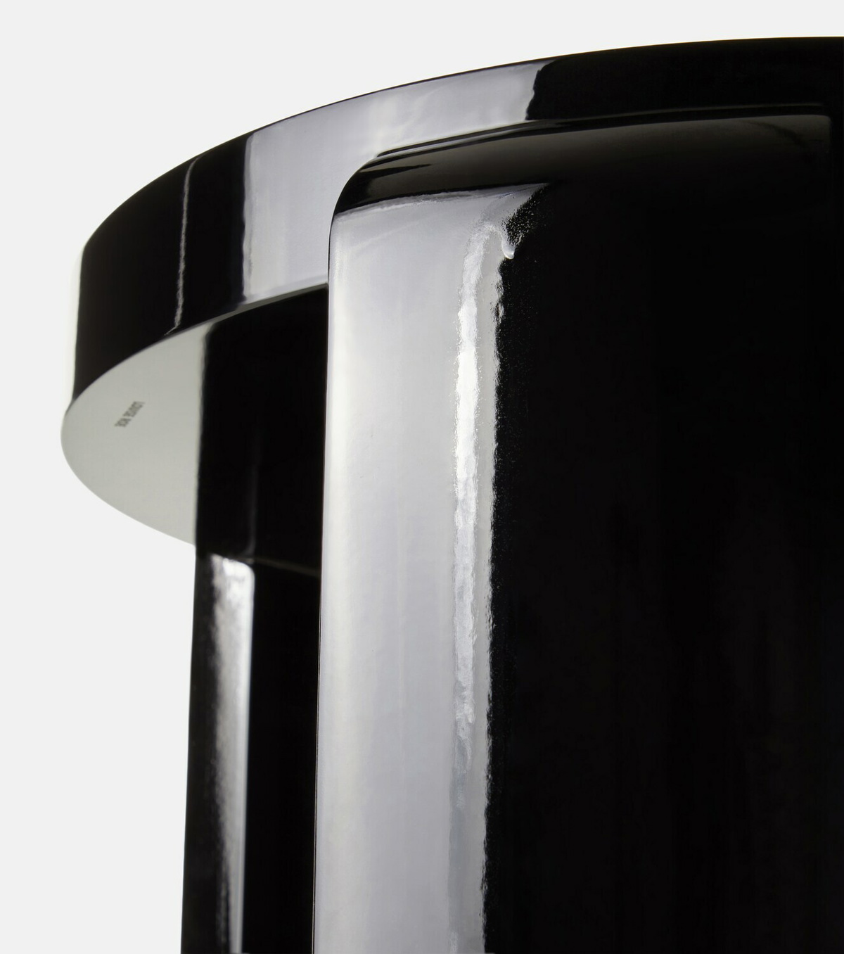 Louise Roe Spina lacquered beech stool