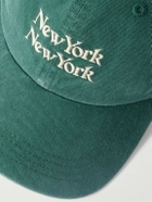 Corridor - New York Embroidered Cotton-Twill Baseball Cap