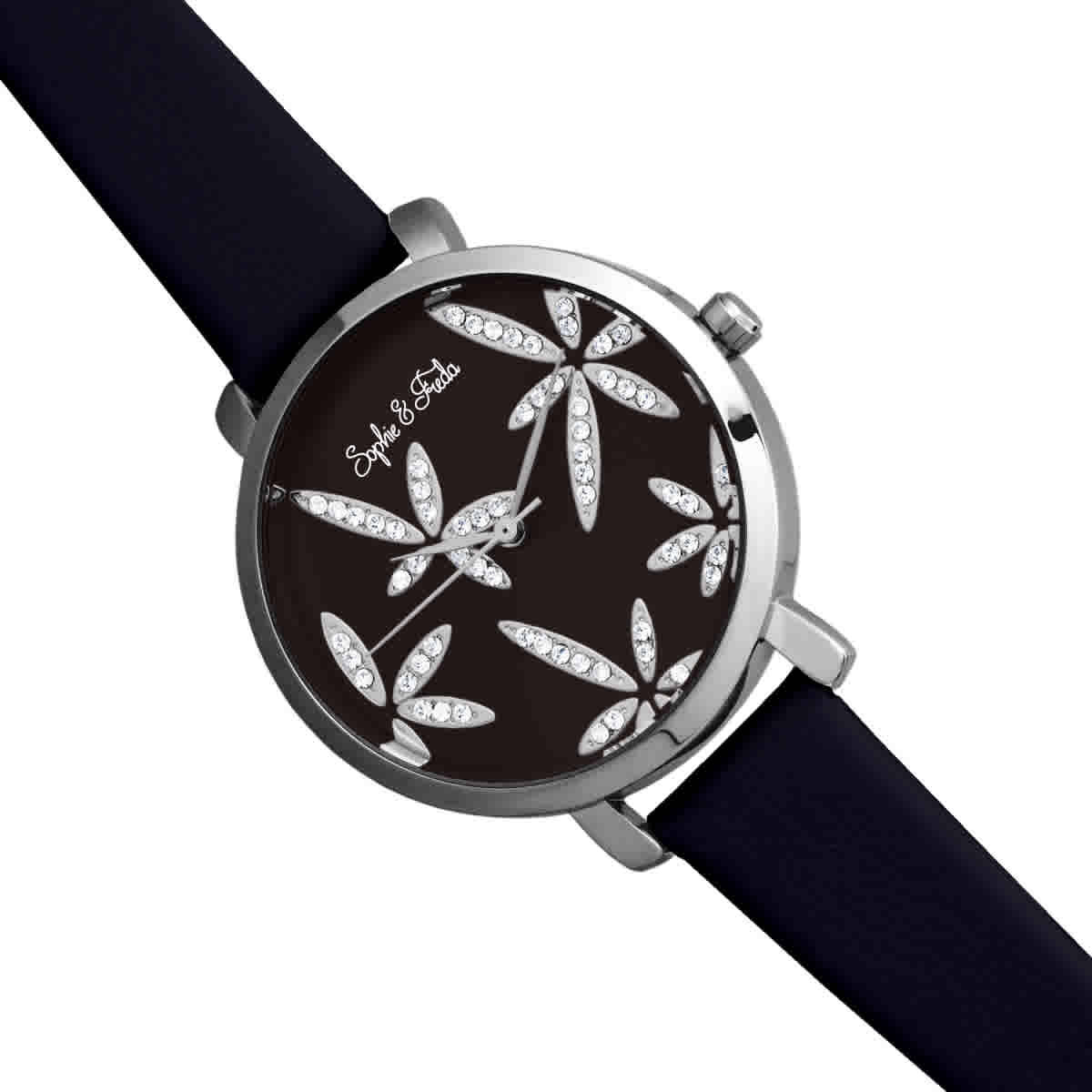 Sophie And Freda Key West Black Dial Ladies Watch SF4302