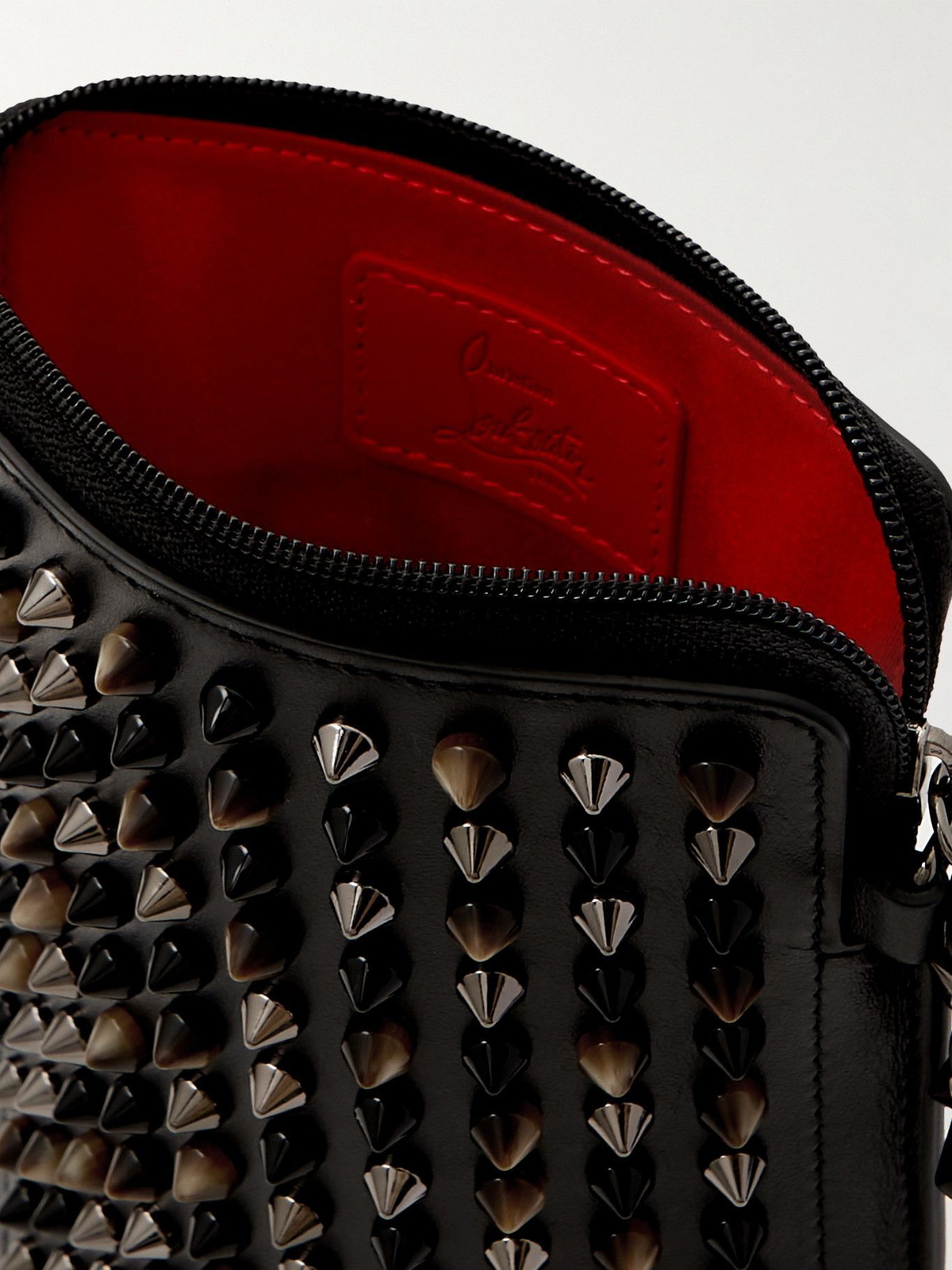 Christian Louboutin - Spiked Leather Pouch Christian Louboutin