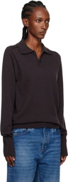 Studio Nicholson Brown Sark Polo