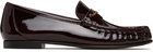 Chloé Burgundy 'Chloé' Loafers