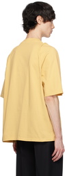 Jacquemus Yellow 'Le t-shirt Camargue' T-Shirt