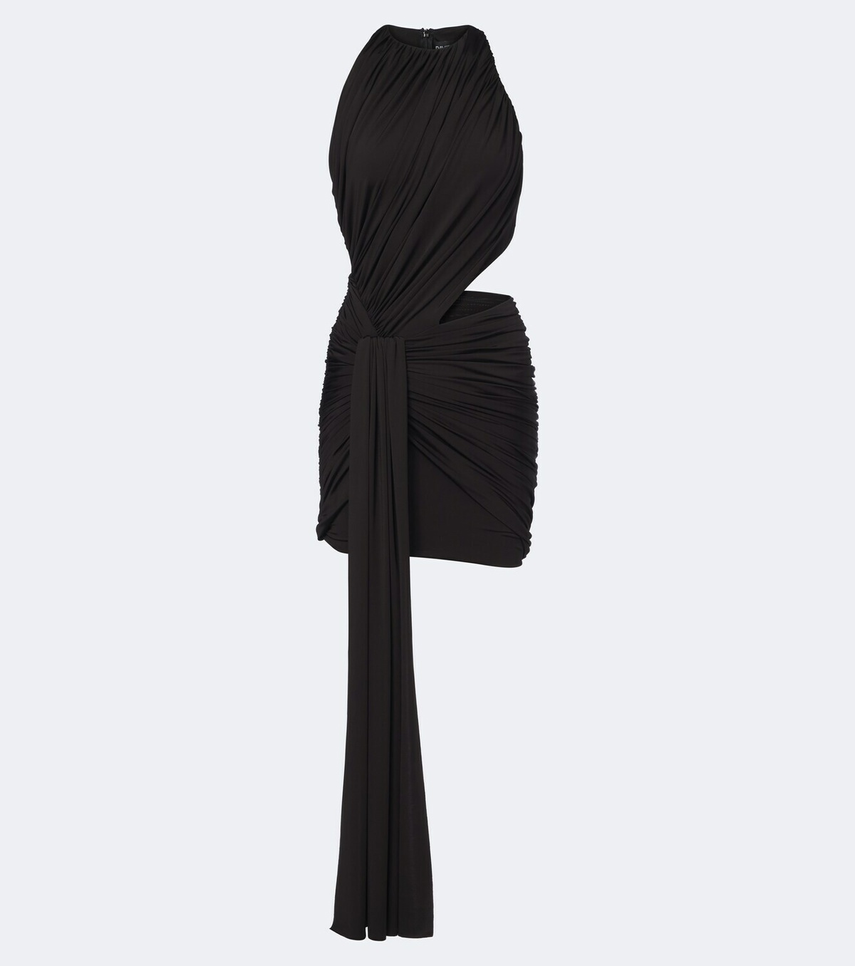 David Koma Cutout draped minidress
