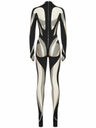 MUGLER - Dua Lipa Jersey Catsuit