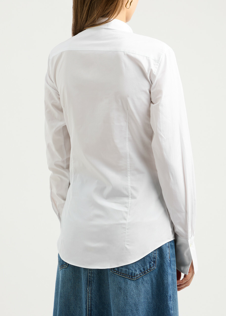 Flore Flore Giulia Cotton Shirt White FLORE FLORE