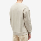 Bram's Fruit Men's Distressed Slogan Sweater in Light Beige